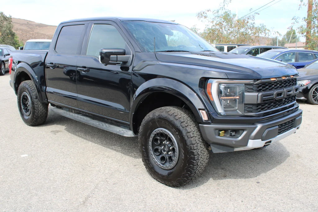 Used 2022 Black Ford Raptor image 3