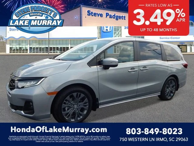 New 2026 Solar Silver Metallic Honda Touring image 1