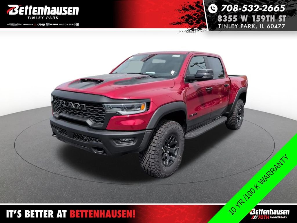 New 2026 Molten Red Pearl-Coat Exterior Paint RAM RHO image 3