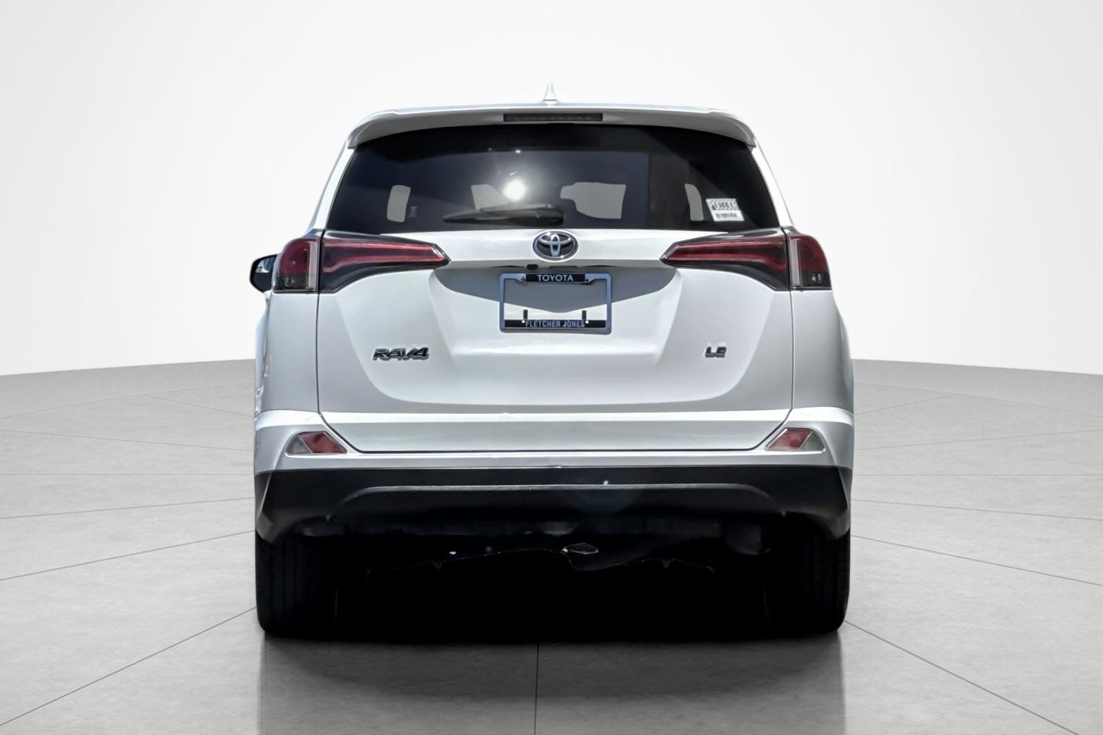 Used 2017 Super White Toyota LE image 4