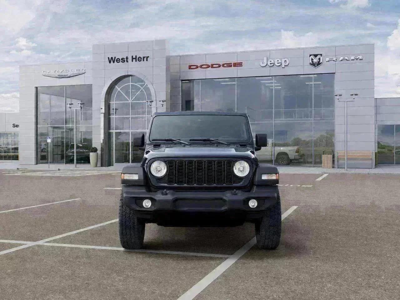 New 2026 Black Clear-Coat Exterior Paint Jeep Sport S image 32