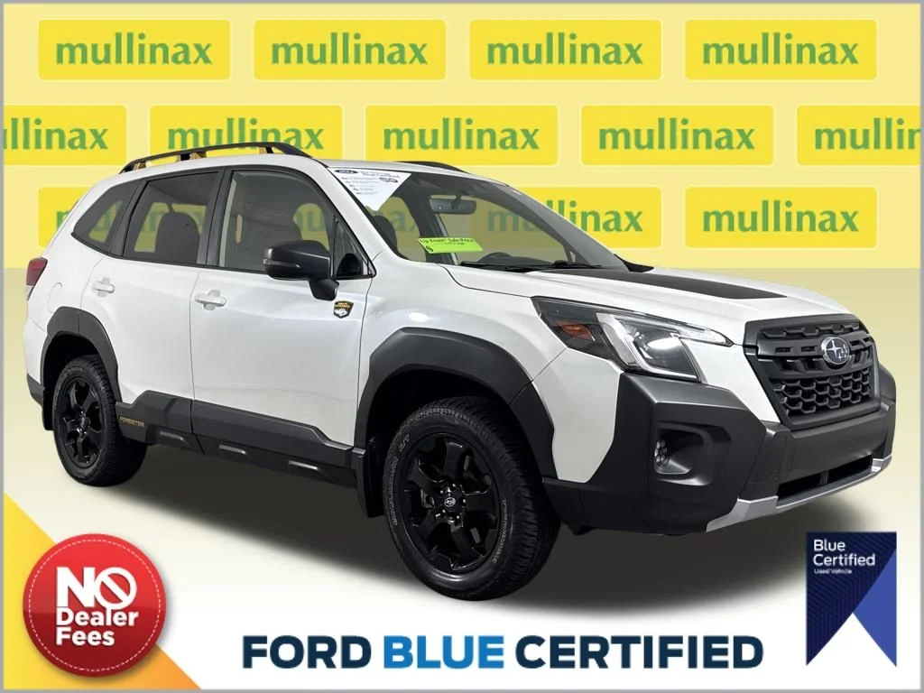 Certified Used 2024 White Subaru Wilderness image 1