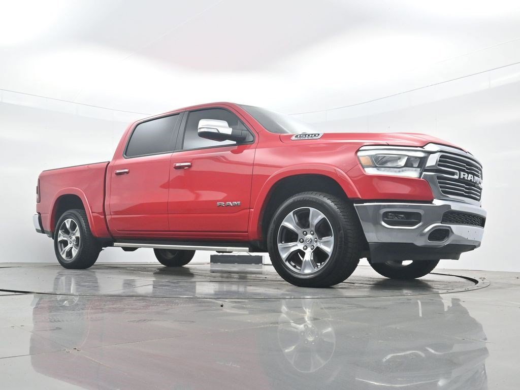 Used 2022 Flame Red Clearcoat Ram Laramie image 32