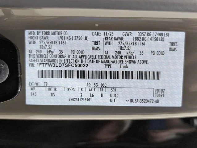 New 2025 Marsh Gray Ford XLT image 21