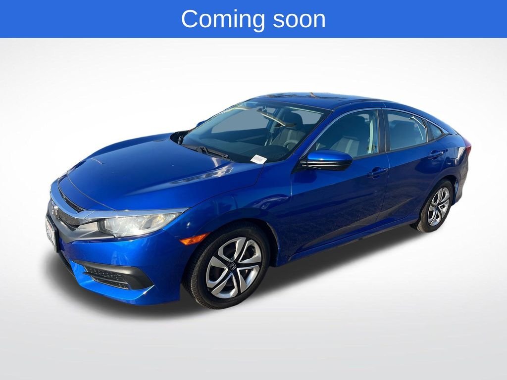 Certified Used 2017 Blue Honda LX image 1