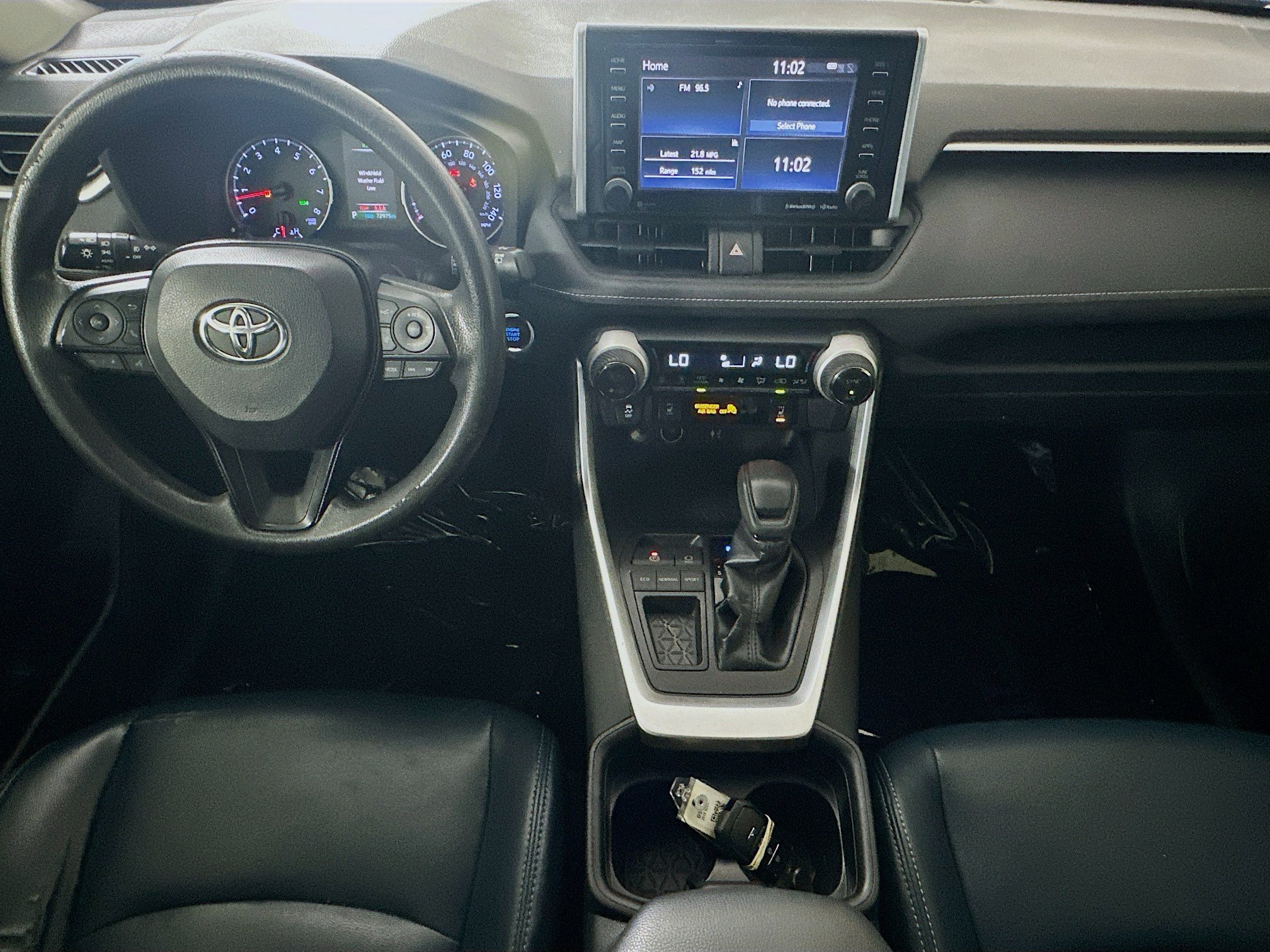Used 2019 Magnetic Gray Metallic Toyota XLE image 27