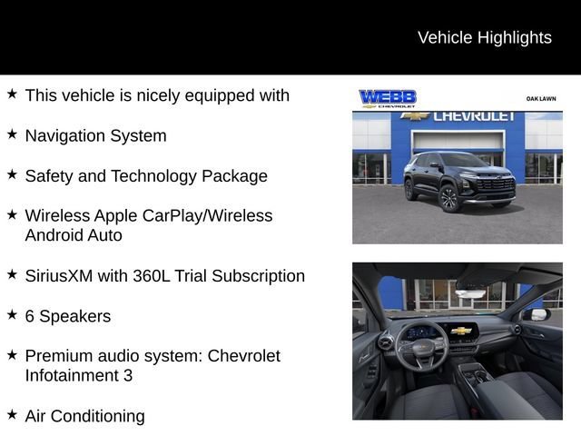 New 2027 Mosaic Black Metallic Chevrolet LT image 3