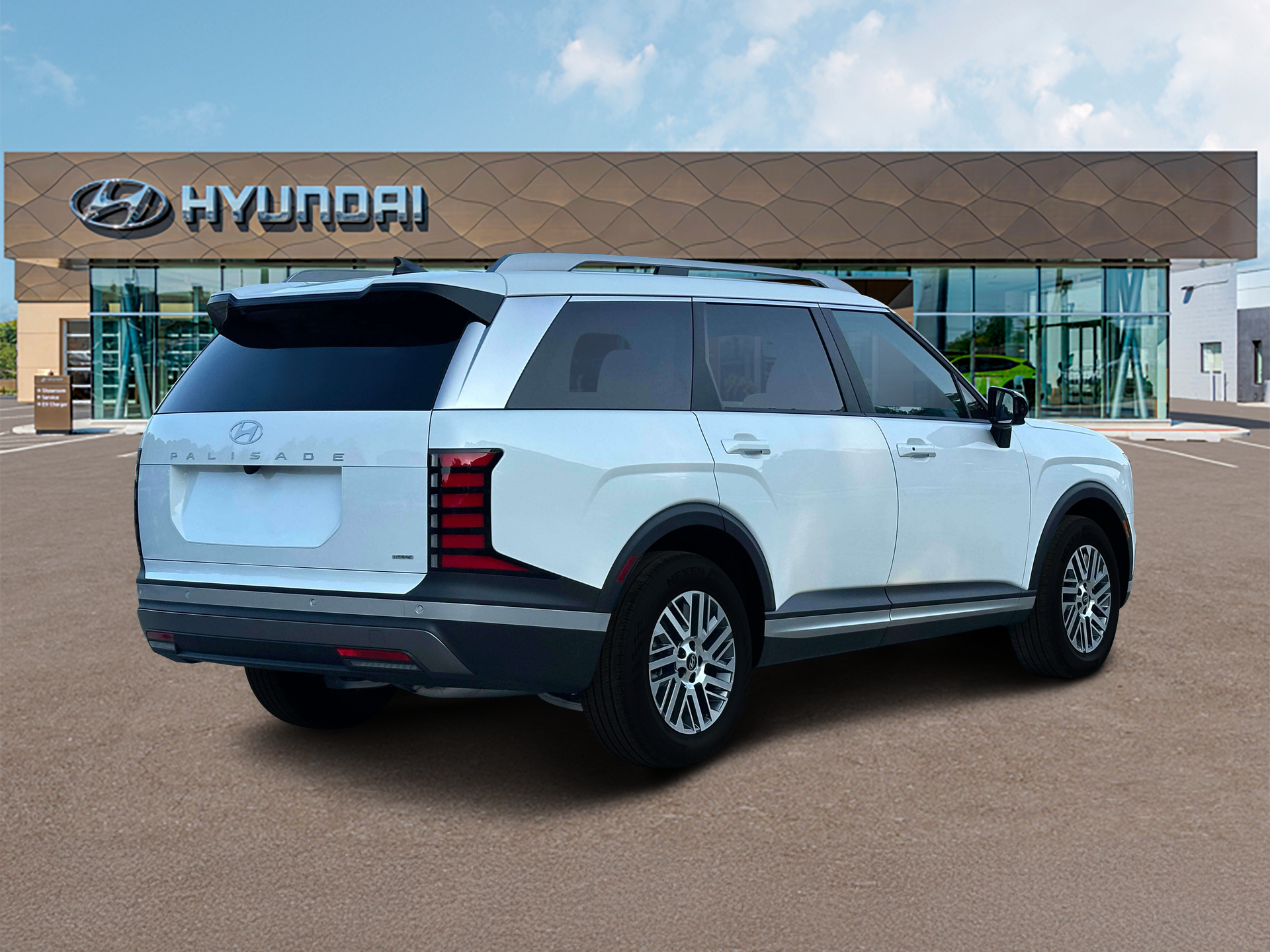 New 2027 White Hyundai SEL AWD image 7