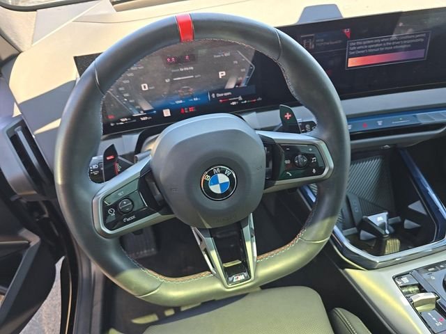 Used 2025 Black Sapphire Metallic BMW M50 xDrive image 3
