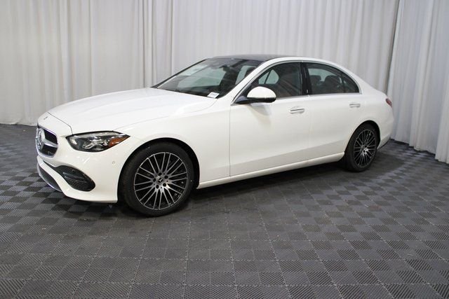 New 2025 Polar White Mercedes-Benz C 300 image 3