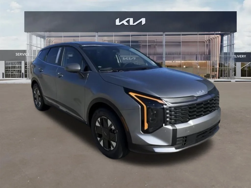 New 2026 Gray Kia LX image 1