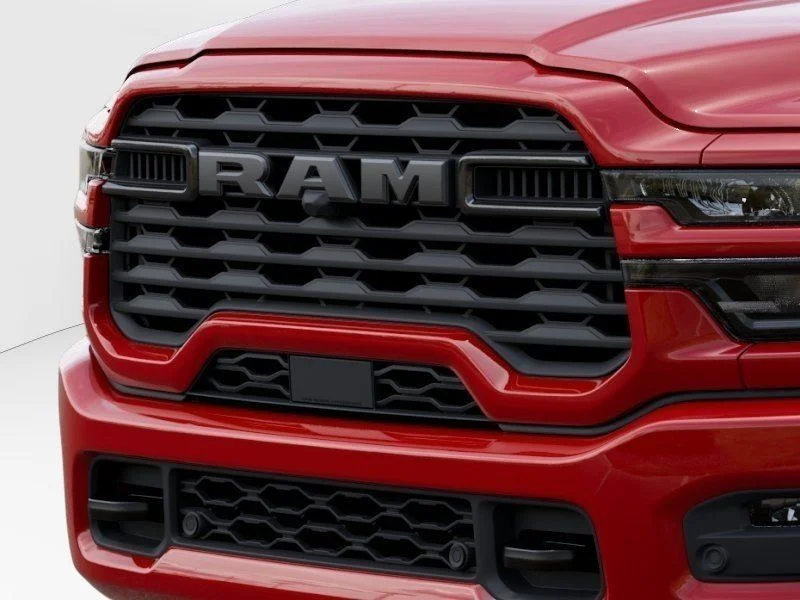 New 2026 Flame Red Clear-Coat Exterior Paint RAM Big Horn image 8