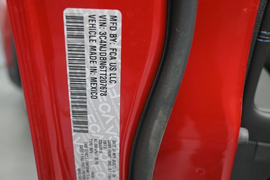 New 2026 Red Hot Pearlcoat Jeep Latitude image 20