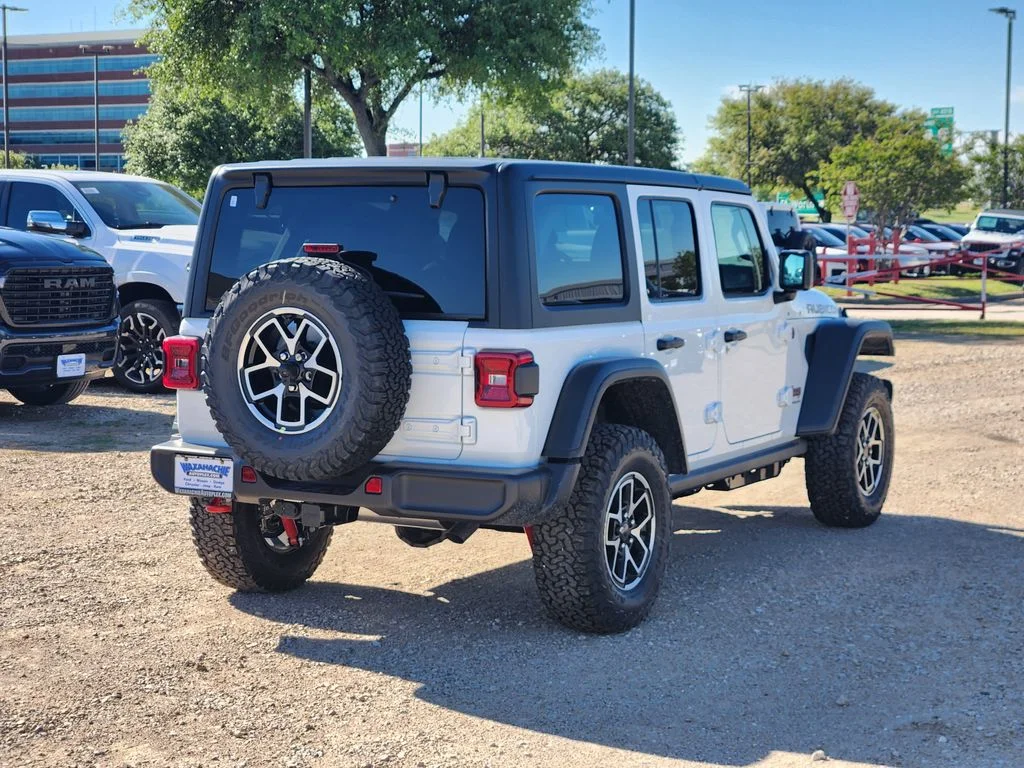 New 2026 Bright White Clearcoat Jeep Rubicon image 4