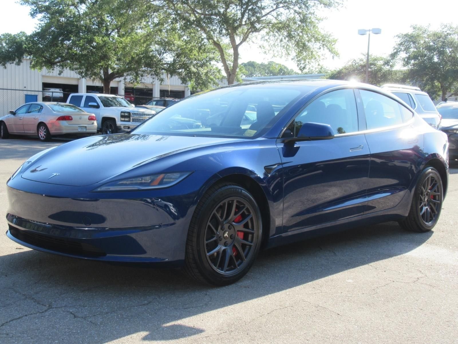 Used 2025 Blue Tesla Standard image 3