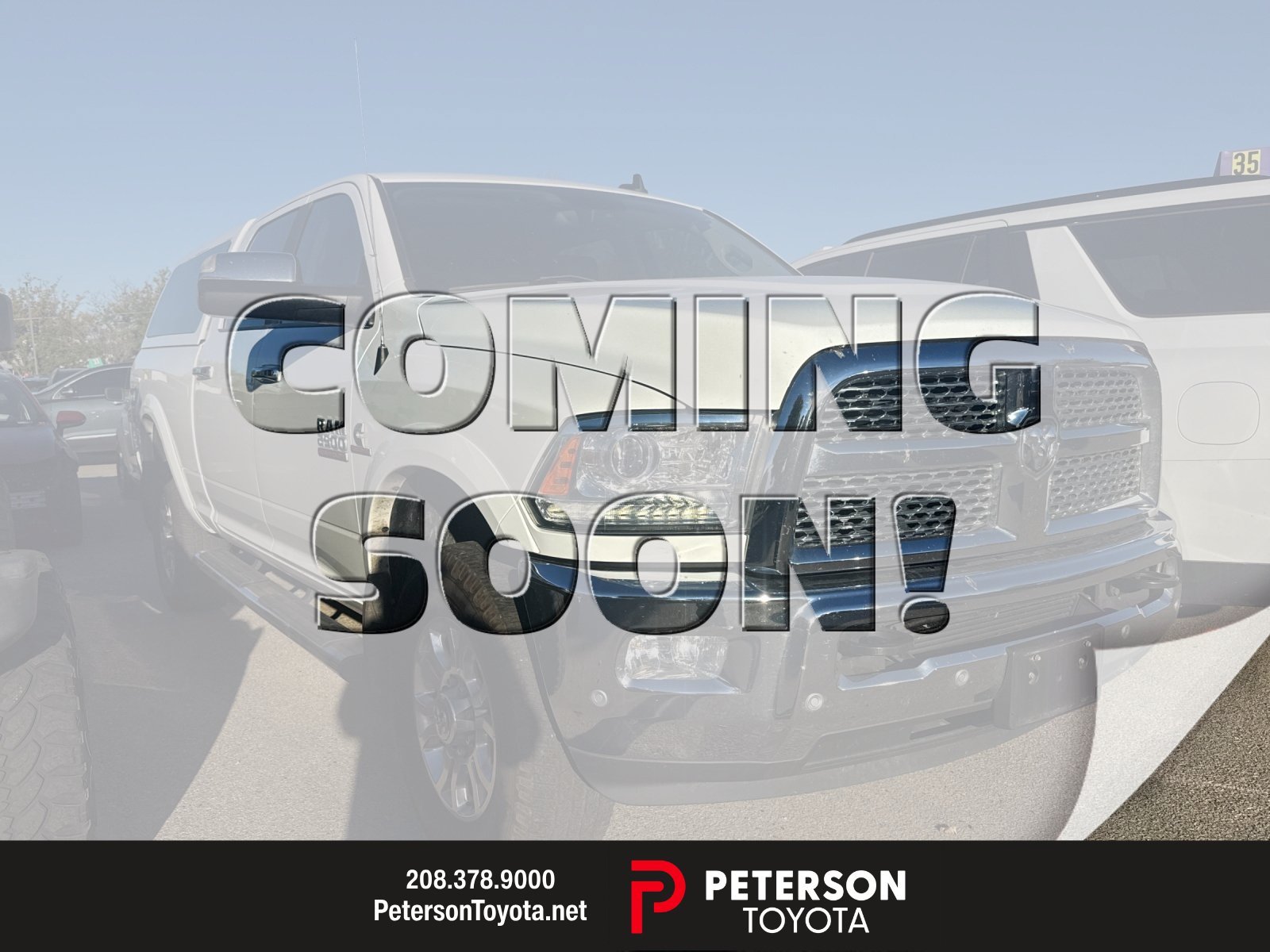 Used 2018 White Ram Laramie image 1