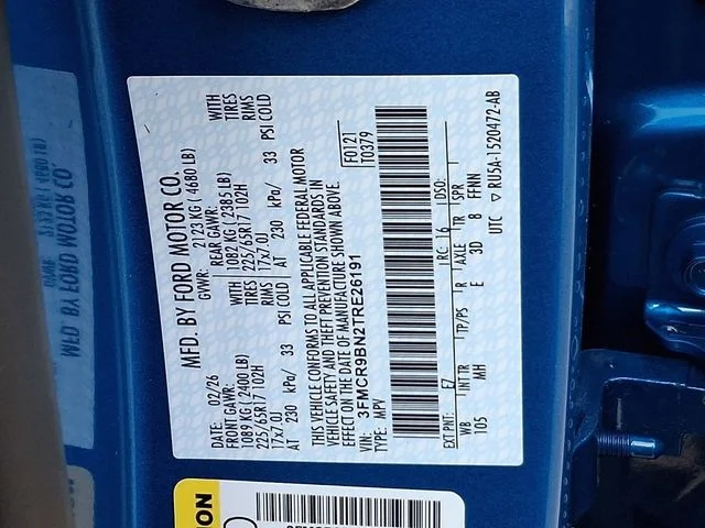 Used 2026 Velocity Blue Metallic Ford Big Bend image 14