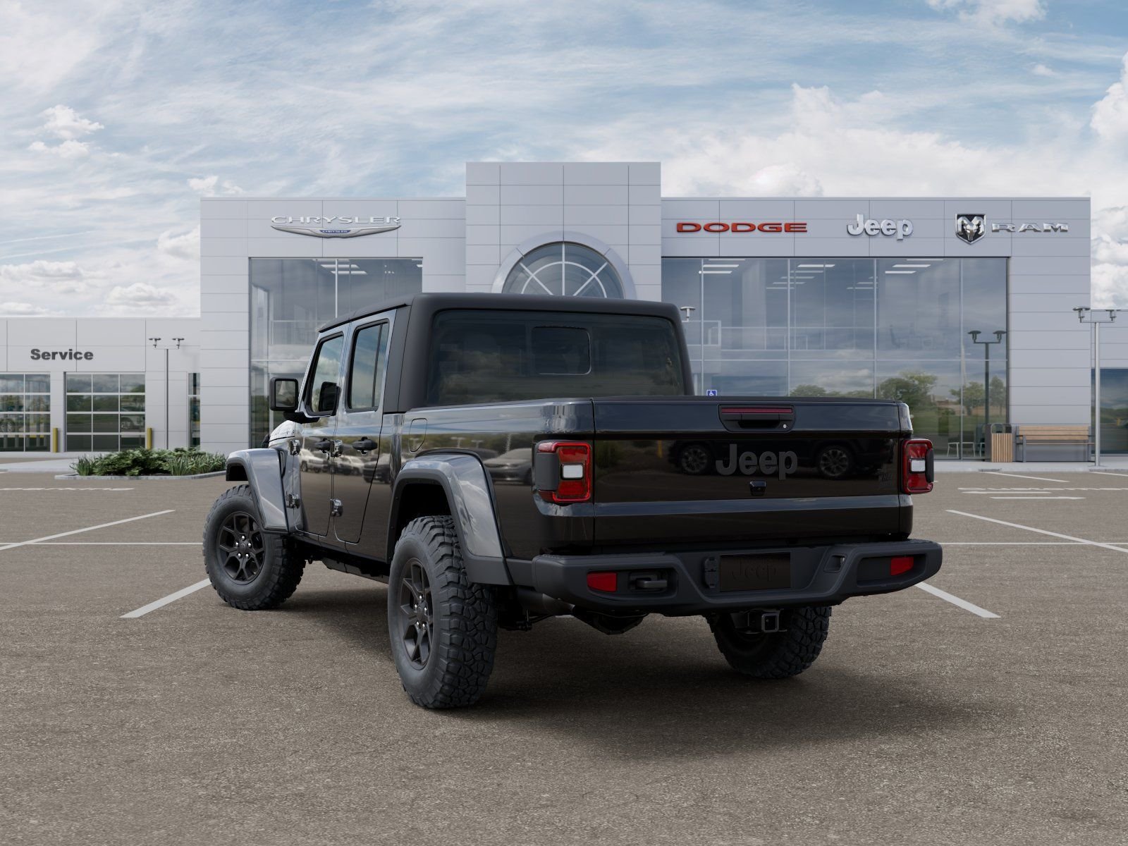 New 2026 Black Jeep Willys image 3