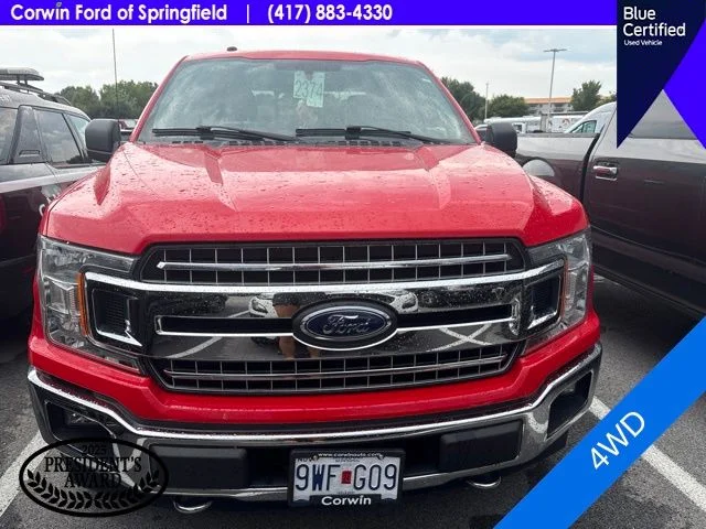 Used 2018 Race Red Ford XLT image 2