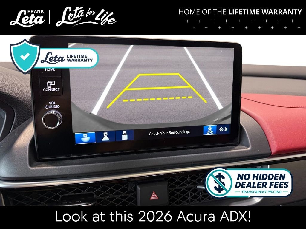 New 2026 Crystal Black Pearl Acura w/A-Spec Package image 24