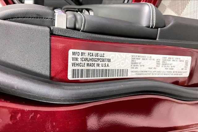 Used 2023 Red Jeep Overland image 18