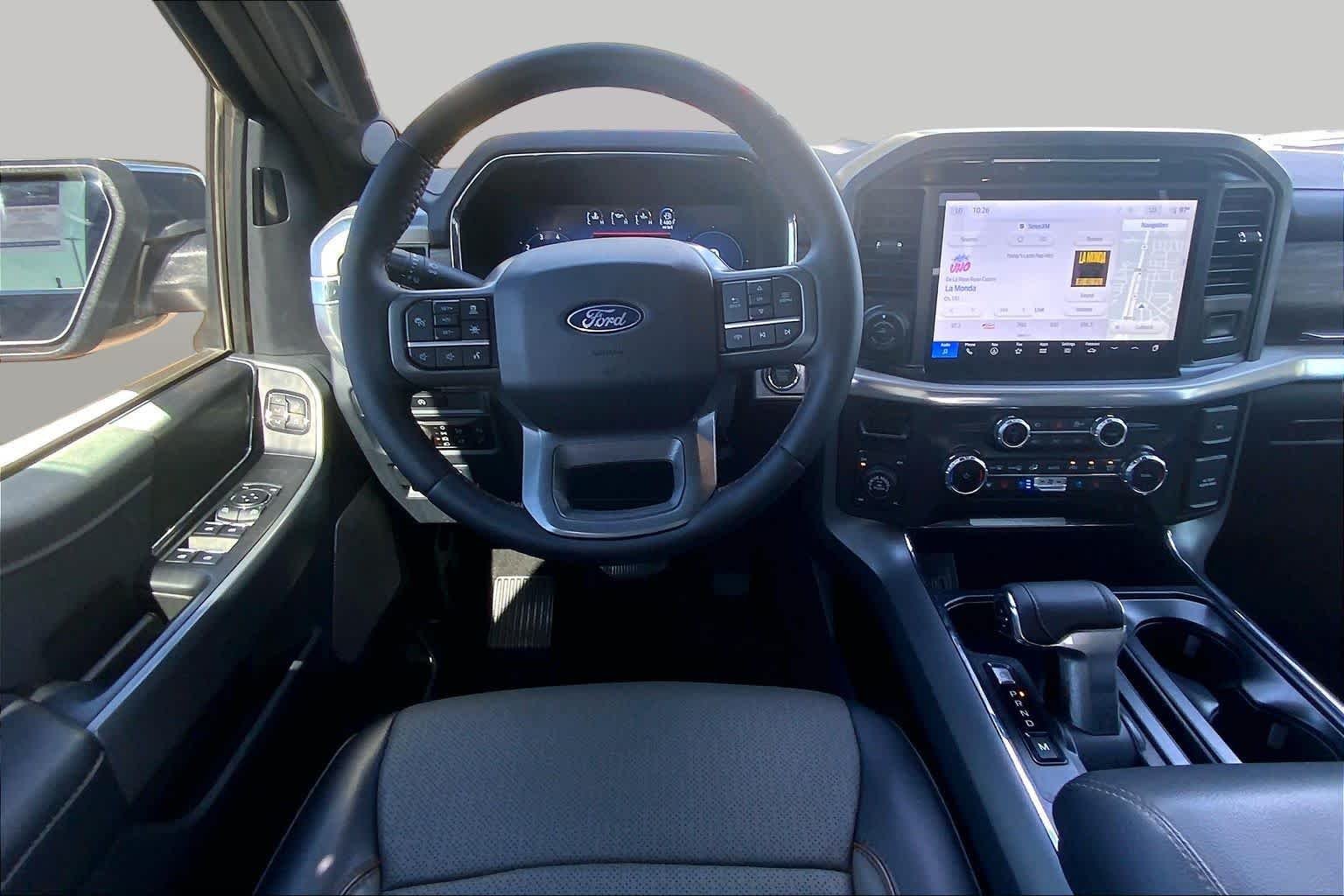 Used 2025 Agate Black Metallic Ford LARIAT image 6