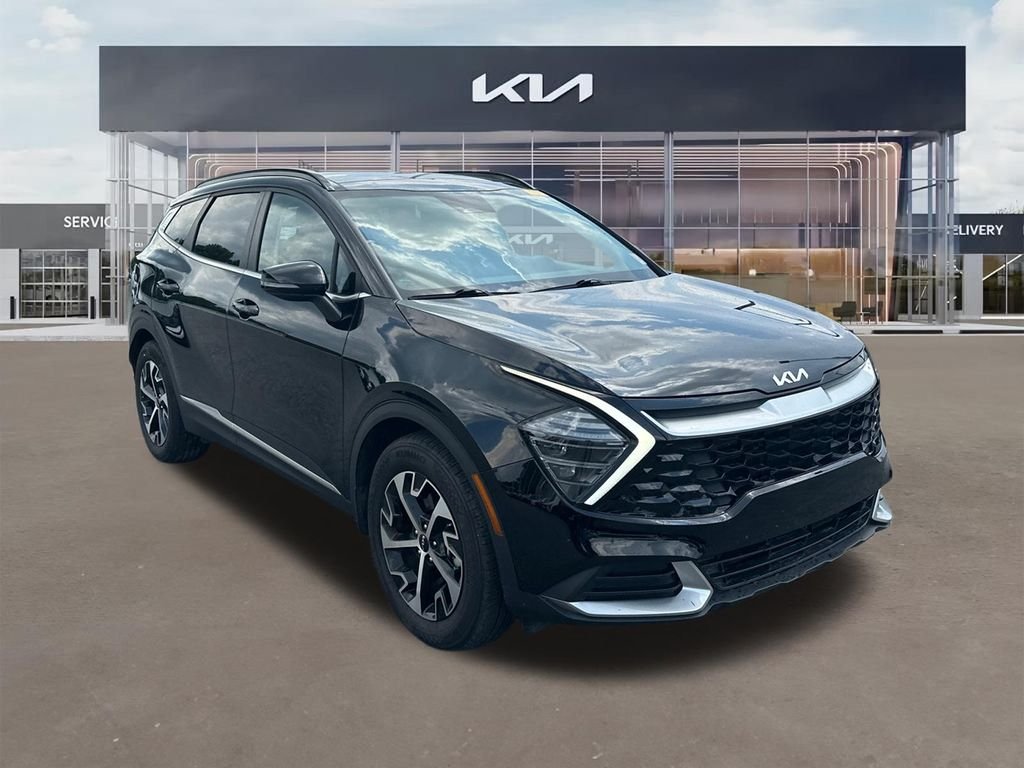Used 2025 Black Kia EX image 1