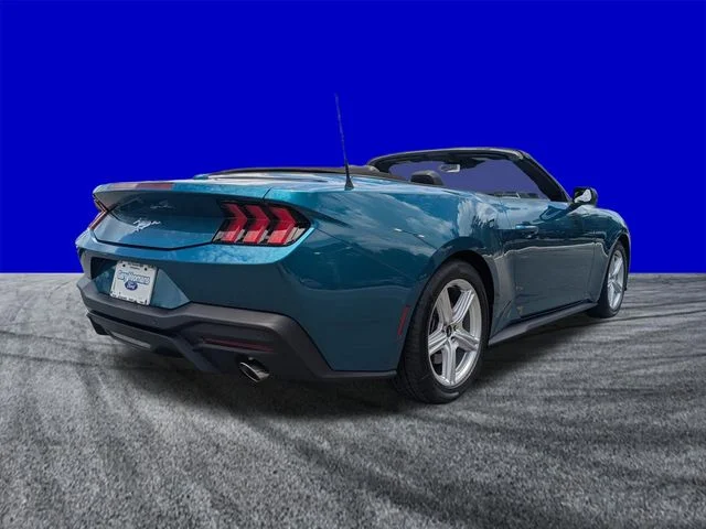 New 2026 Adriatic Blue Metallic Ford EcoBoost® Convertible image 4
