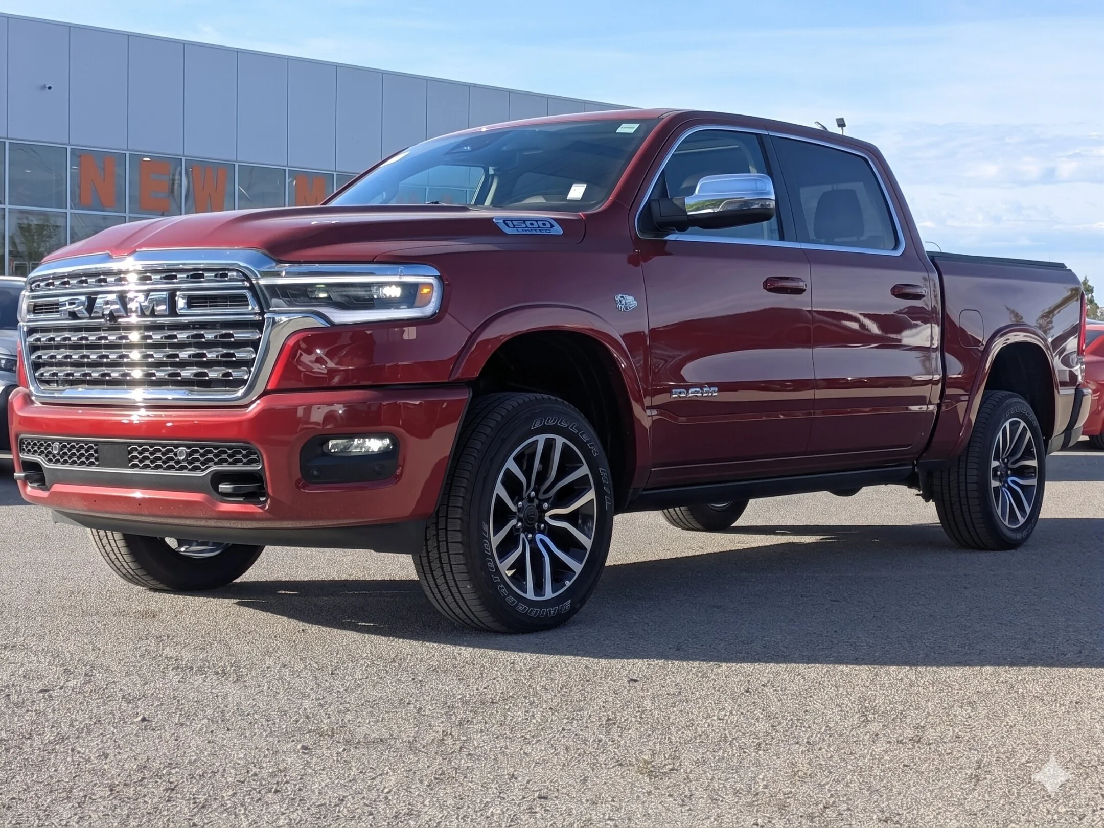 New 2026 Red RAM Limited Longhorn - - Level A Grp - Pano Sunroof - 14.4 Uconnect NAV - Head-Up Display & More! image 4