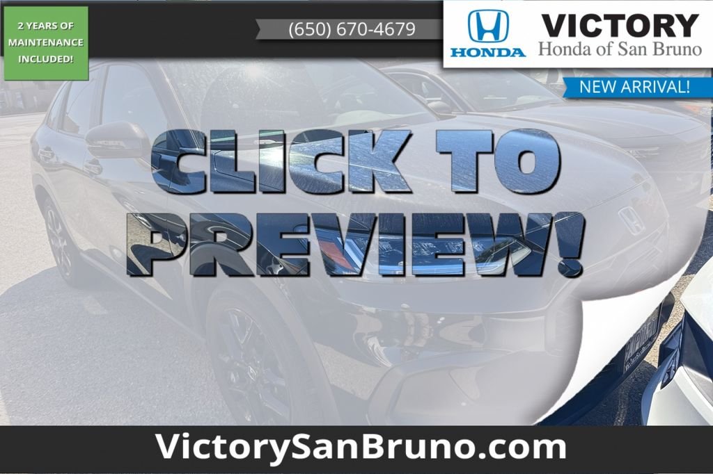 Certified Used 2024 Crystal Black Pearl Honda Sport image 1