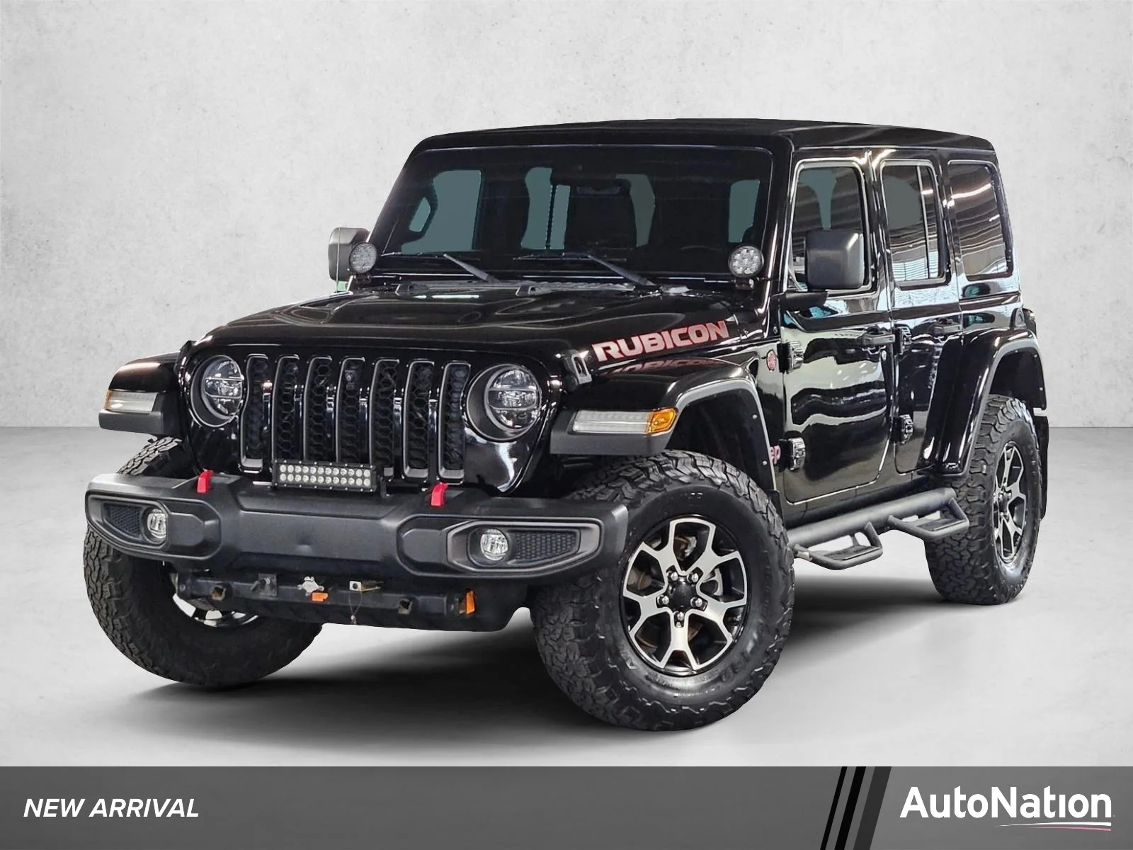 Used 2021 Black Clearcoat Jeep Unlimited Rubicon image 1