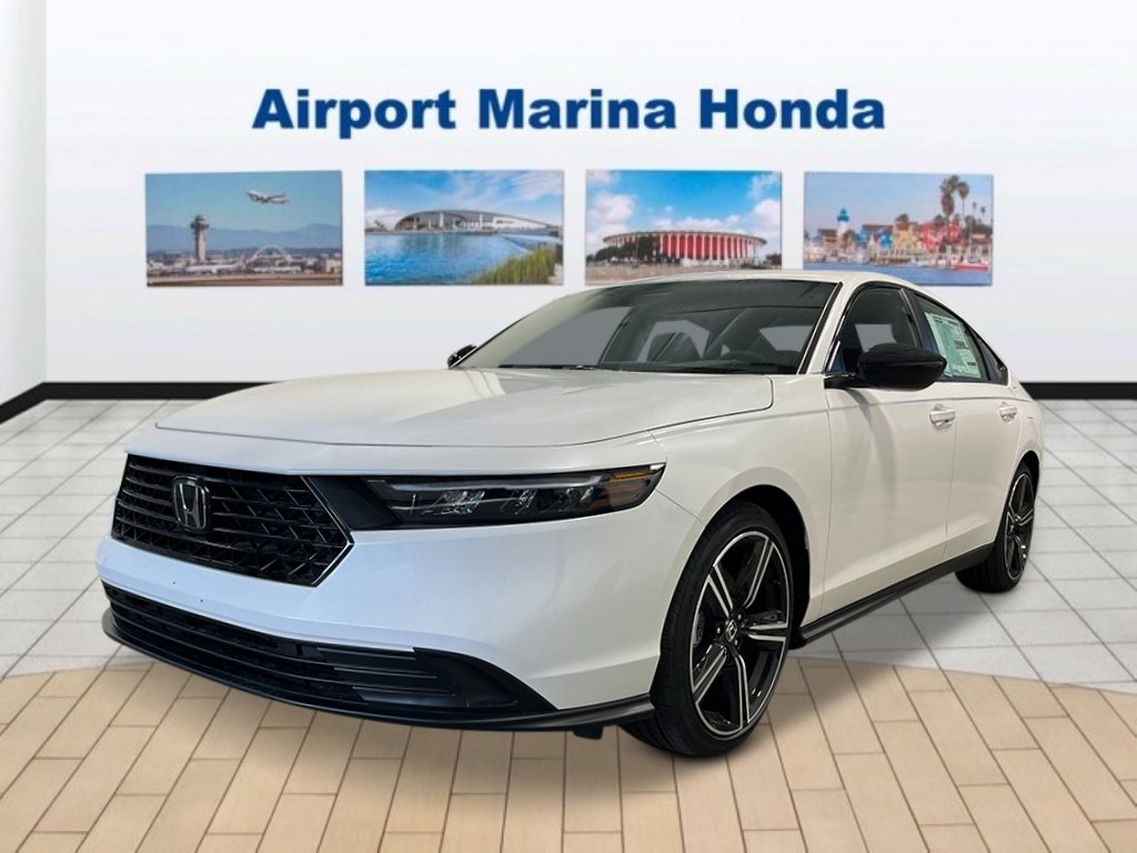 New 2026 Platinum White Pearl Honda Sport image 1