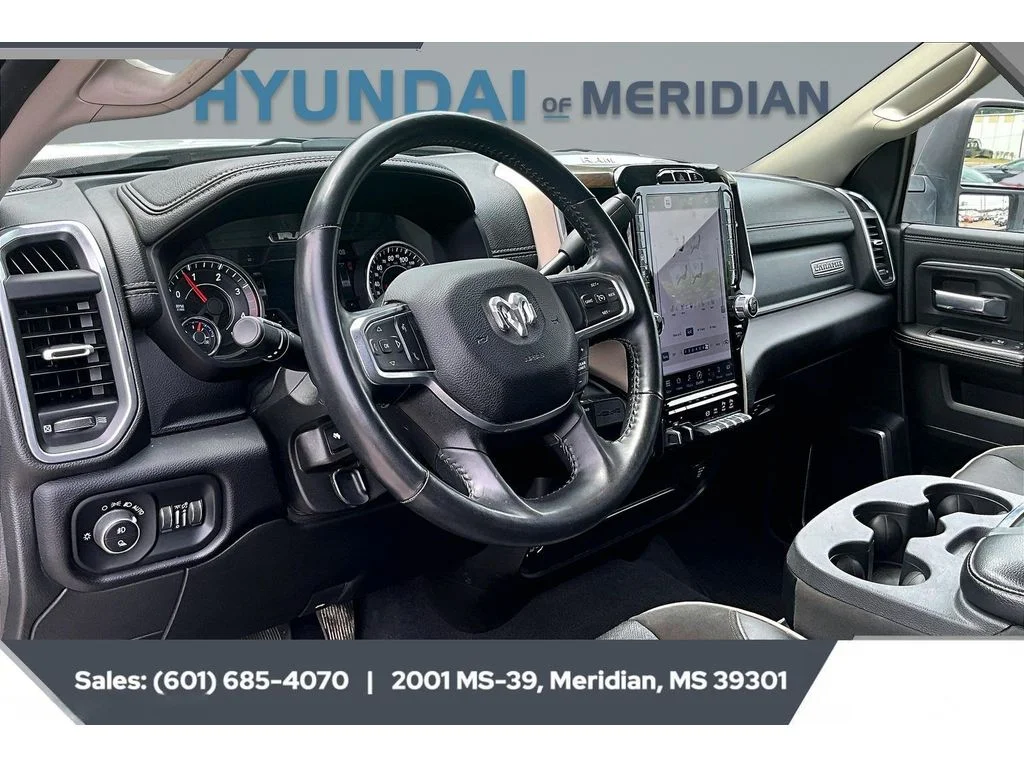 Used 2024 Bright White Clearcoat Ram Laramie image 12