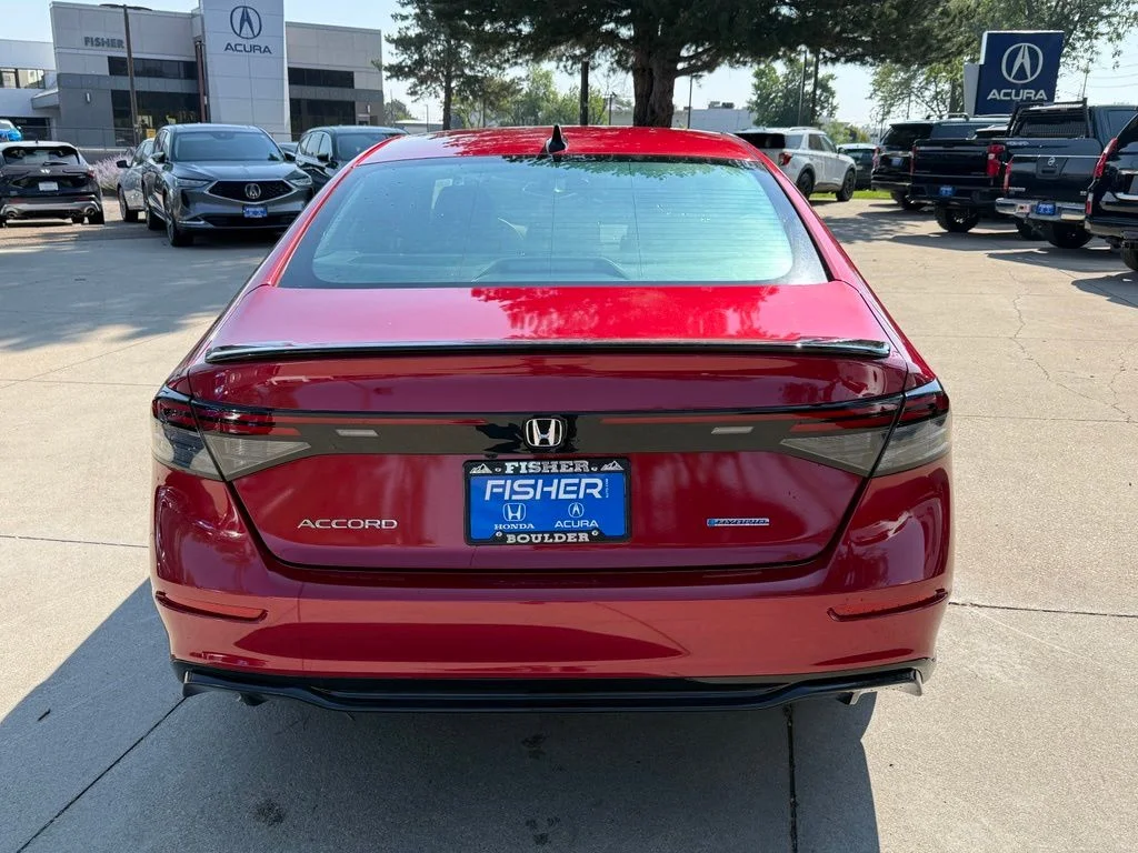 Certified Used 2025 Radiant Red Metallic Honda Sport-L image 5