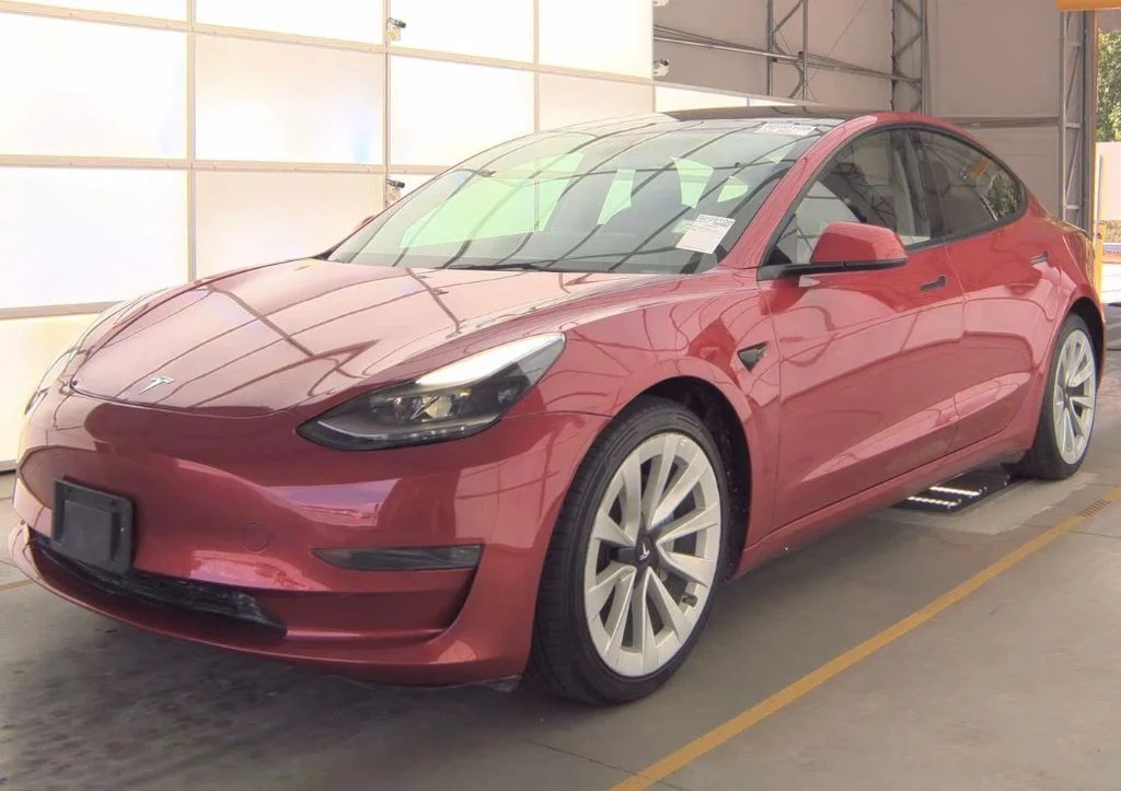 Used 2023 Red Tesla Base image 14