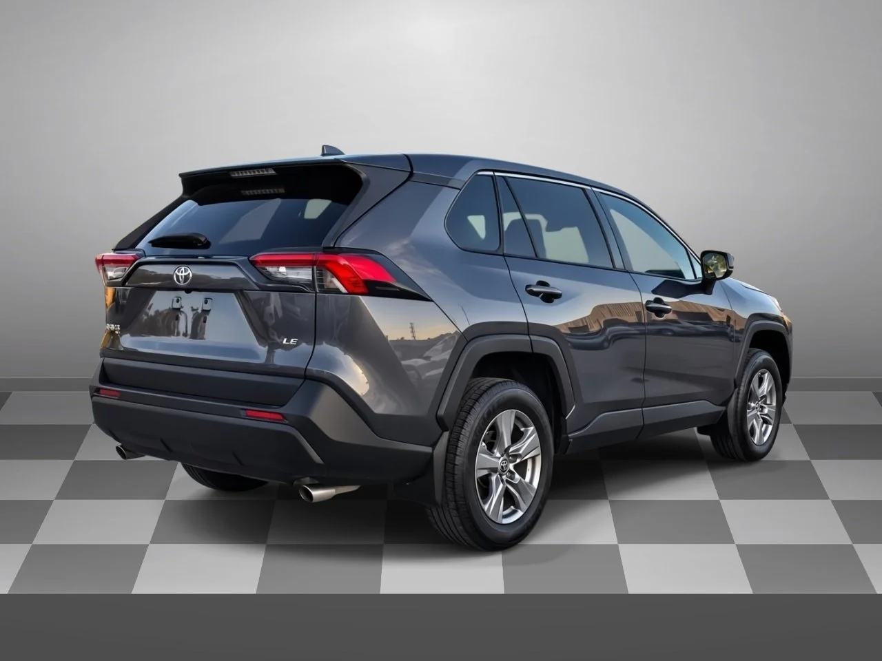 Used 2023 Magnetic Gray Toyota LE image 5