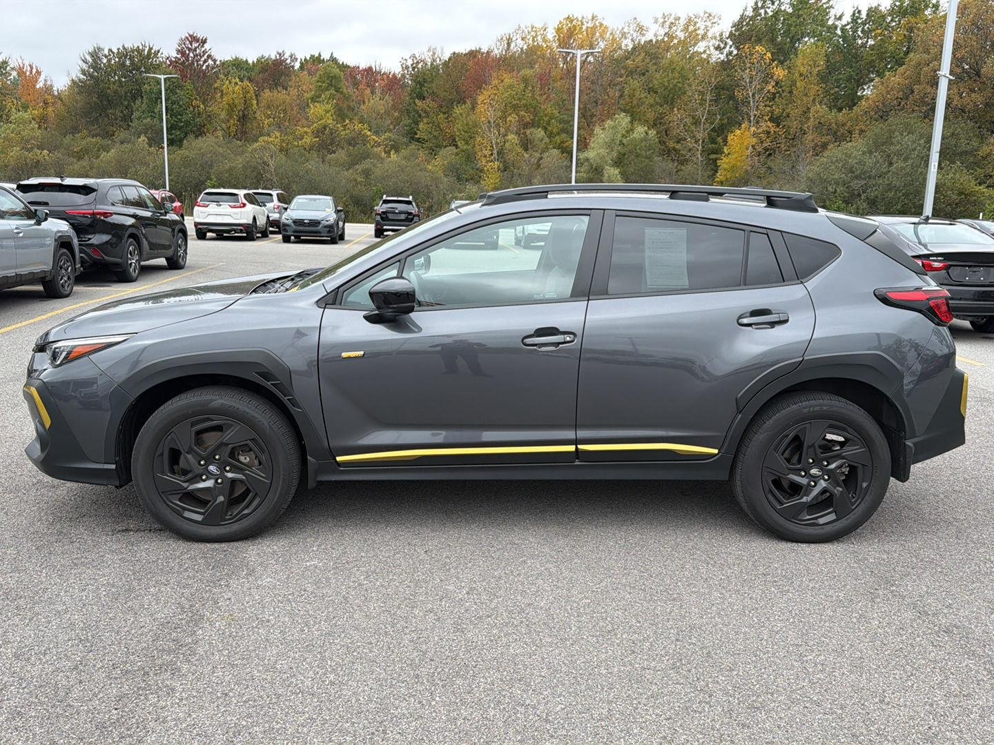 Used 2024 Magnetite Gray Metallic Subaru Sport image 6