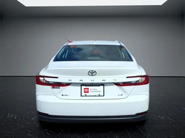 Certified Used 2025 White Toyota LE image 4