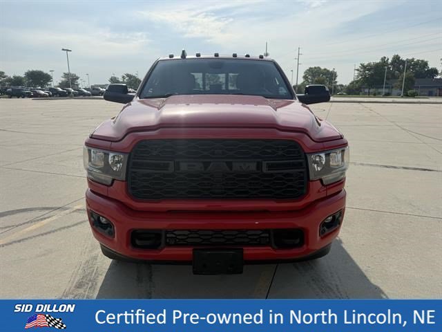 Used 2022 Flame Red Clear Coat Ram Lone Star image 4
