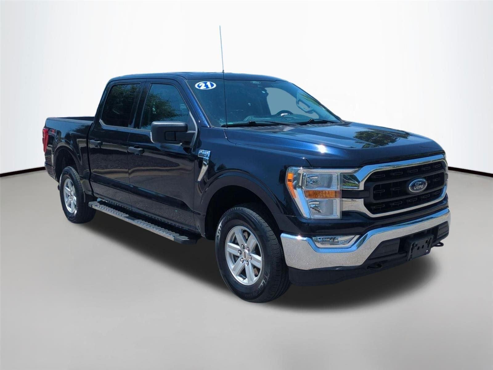 Used 2021 Antimatter Blue Ford XLT image 7