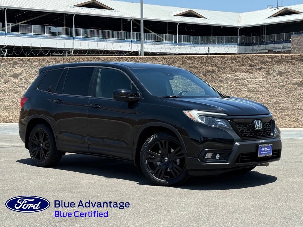 Certified Used 2021 Black Honda Sport image 1