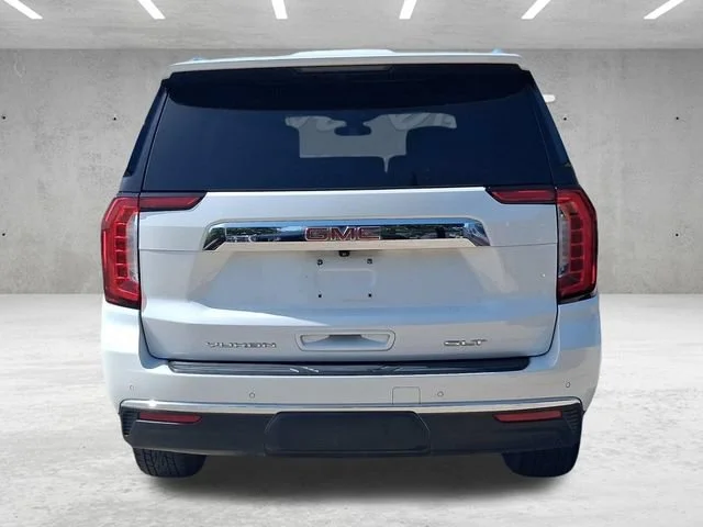 Used 2022 WHITE FROST TRICOAT GMC SLT image 16