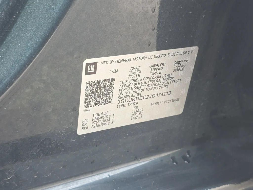 Used 2018 Gray Chevrolet LT image 15