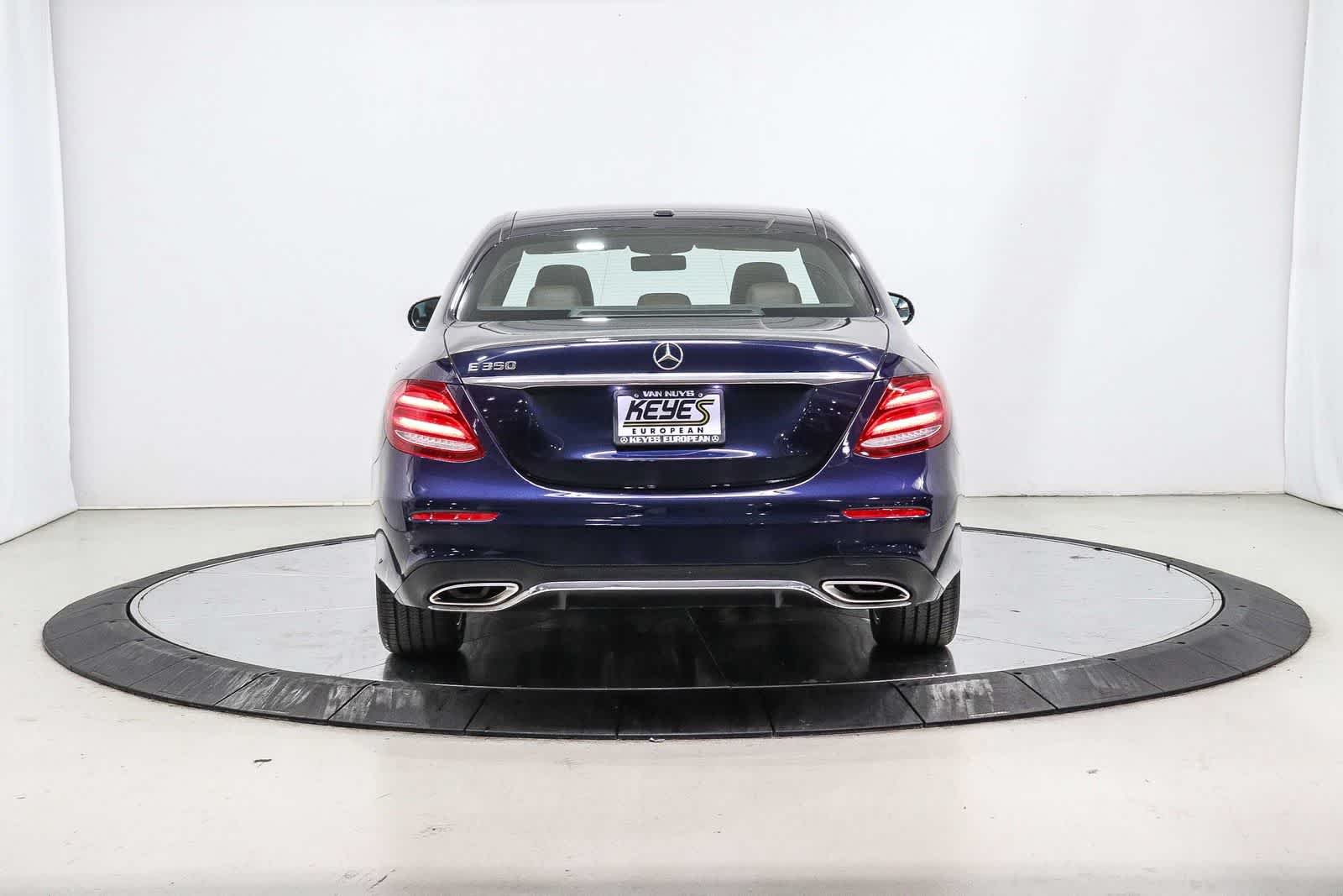 Used 2020 Lunar Blue Metallic Mercedes-Benz E 350 image 3