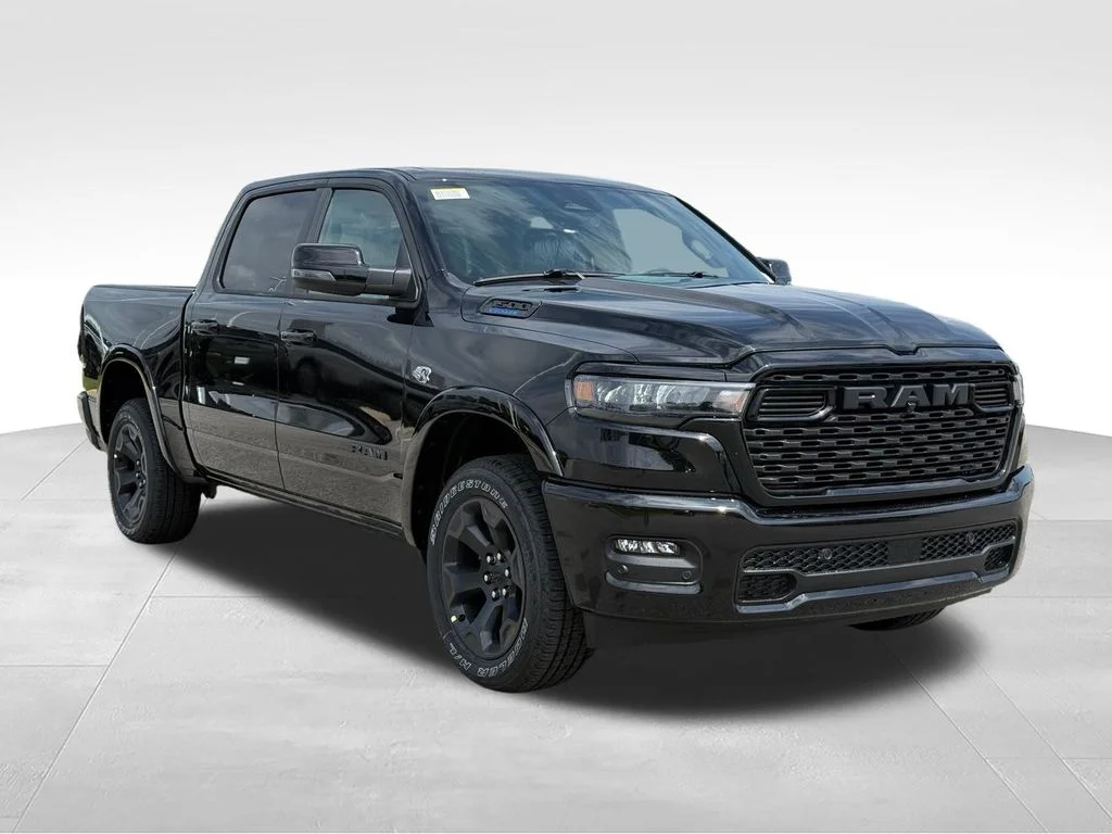 New 2026 Diamond Black Crystal Pearl-Coat Exterior Paint RAM Big Horn/Lone Star image 30