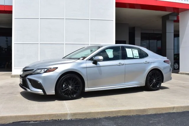 Used 2024 Silver Toyota XSE image 2