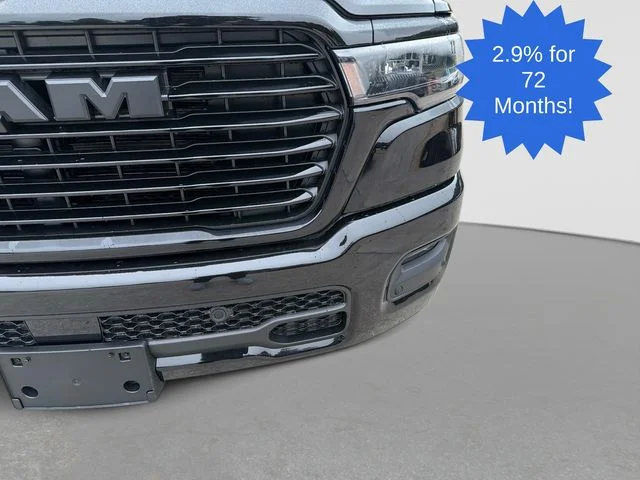 New 2026 Diamond Black Crystal Pearl-Coat Exterior Paint RAM Laramie image 13