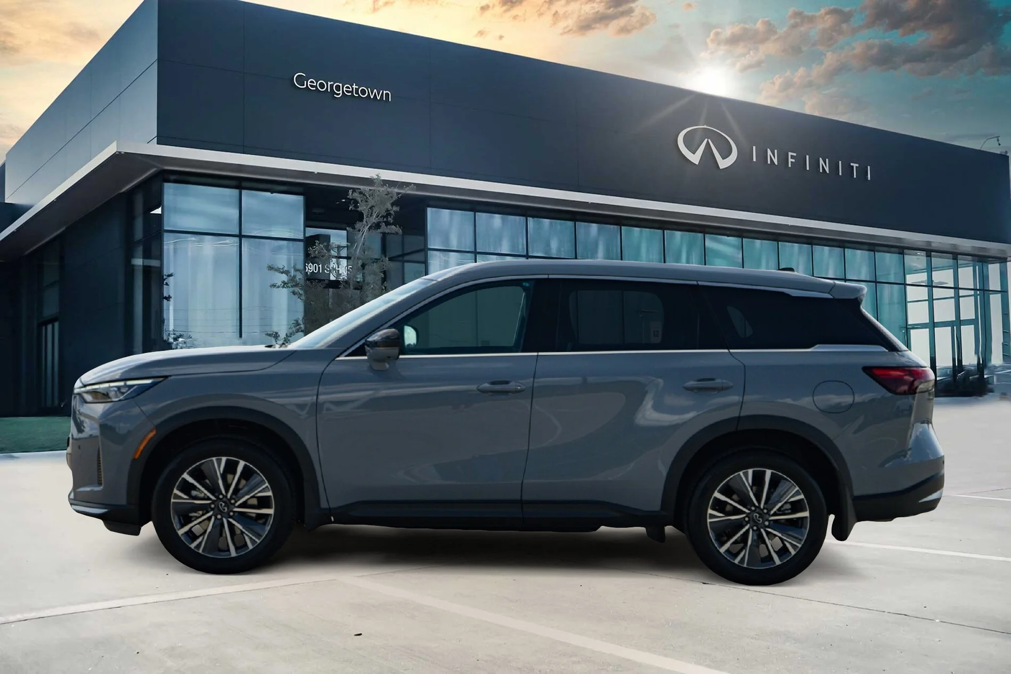New 2027 HARBOR GRAY INFINITI Luxe FWD image 6