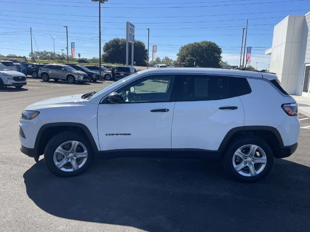 Certified Used 2023 White Jeep Sport image 6