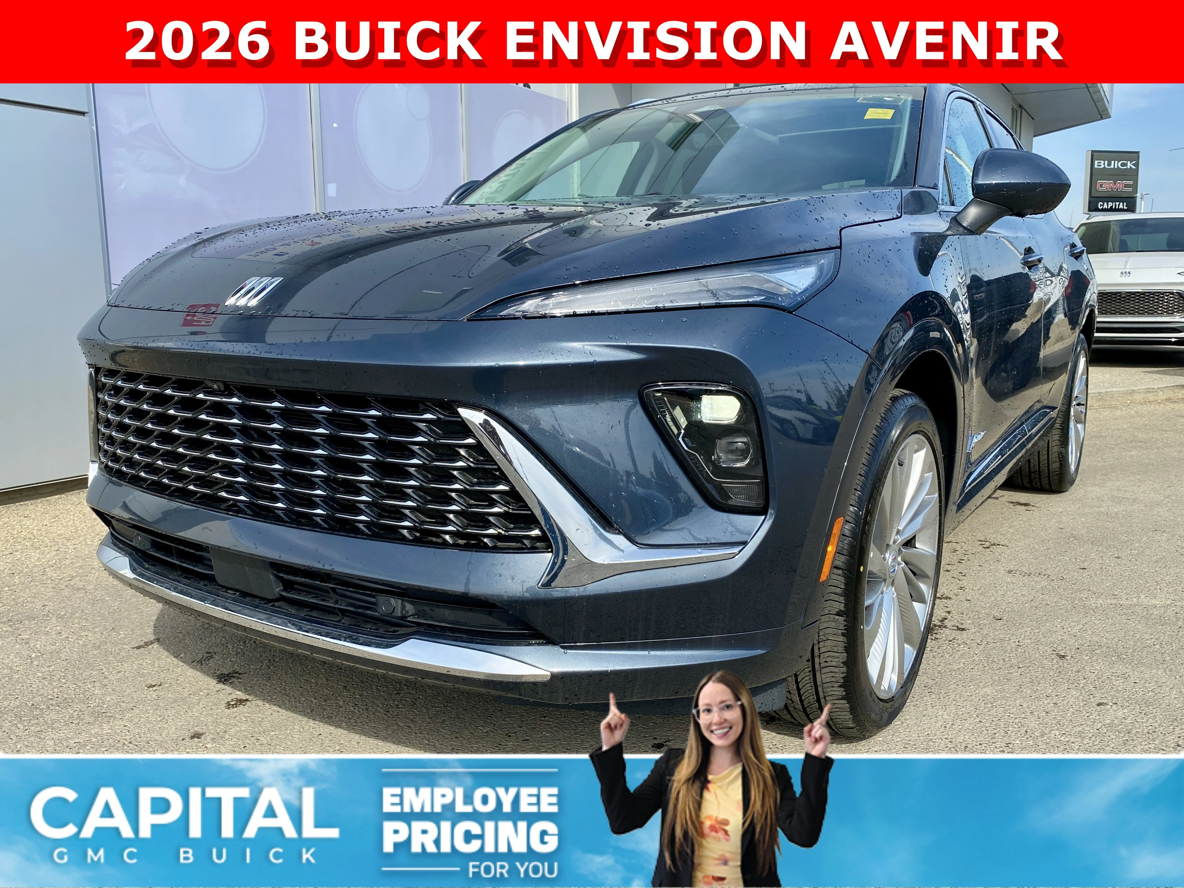 New 2026 QUARTZ BLUE METALLIC Buick Avenir image 1